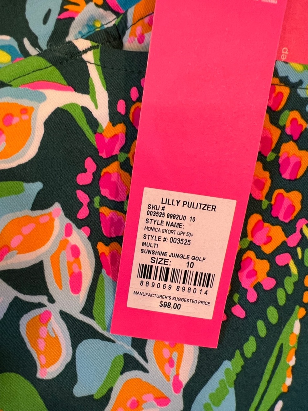 NWT Lilly Pulitzer Monica Skort UPF 50+ - Picture 8 of 9